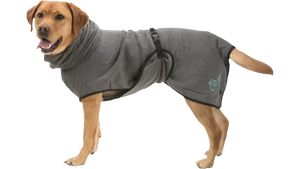 Bathrobe for Dogs Grey