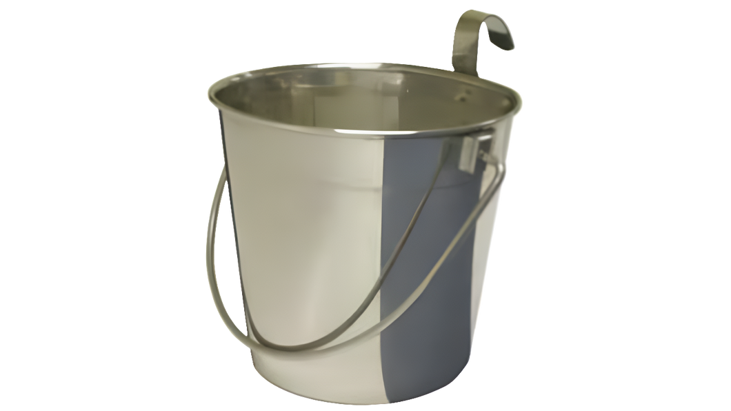 Bucket Flat Sided with Handle
