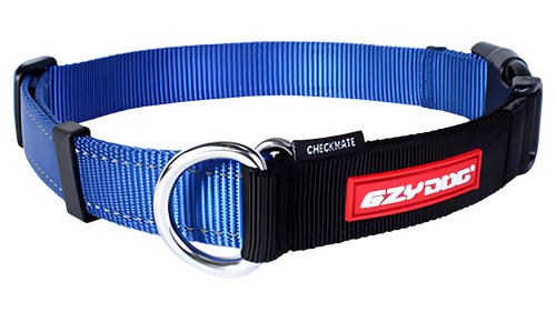 ED Collar Checkmate Blue