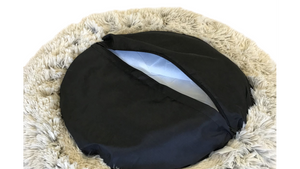 Calming Pet Bed Caramel Latte
