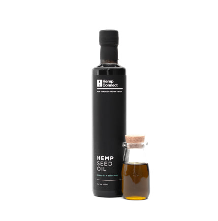 Kiwi Hemp Seed Oil Bottle