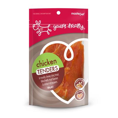 YOURS DROOLLY CHICKEN TENDERS 100g