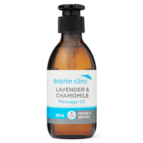 LAVENDER & CHAMOMILE MASSAGE OIL 200ML