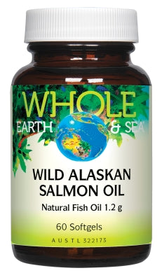 Wild Alaskan Salmon Oil 60 gelcaps