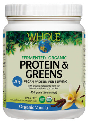 Fermented Organic Protein & Greens Vanilla 630g