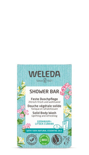 Weleda Shower Bar- Geranium and Litsea Cubeba
