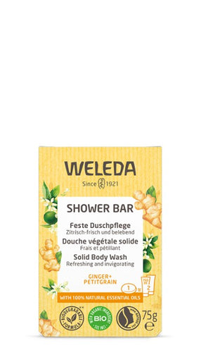 Weleda Shower Bar-Ginger and Petigrain